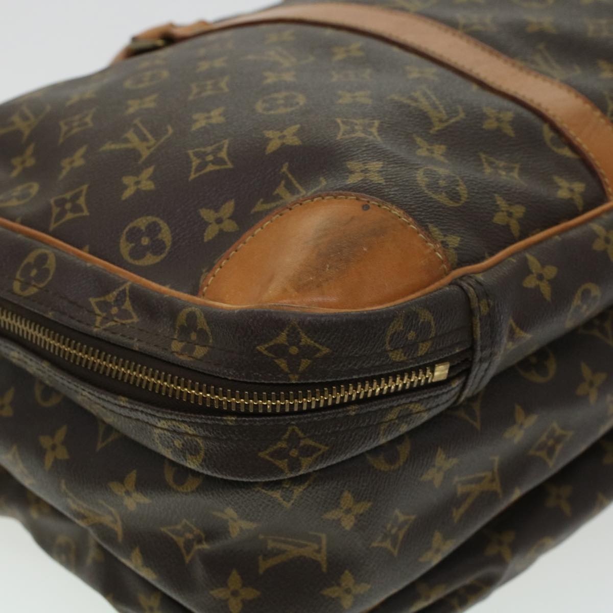 LOUIS VUITTON Monogram Sac Trois Posh 50 Boston Bag M41376 LV Auth fm2454