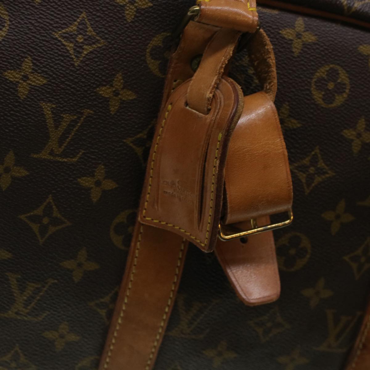 LOUIS VUITTON Monogram Sac Trois Posh 50 Boston Bag M41376 LV Auth fm2454