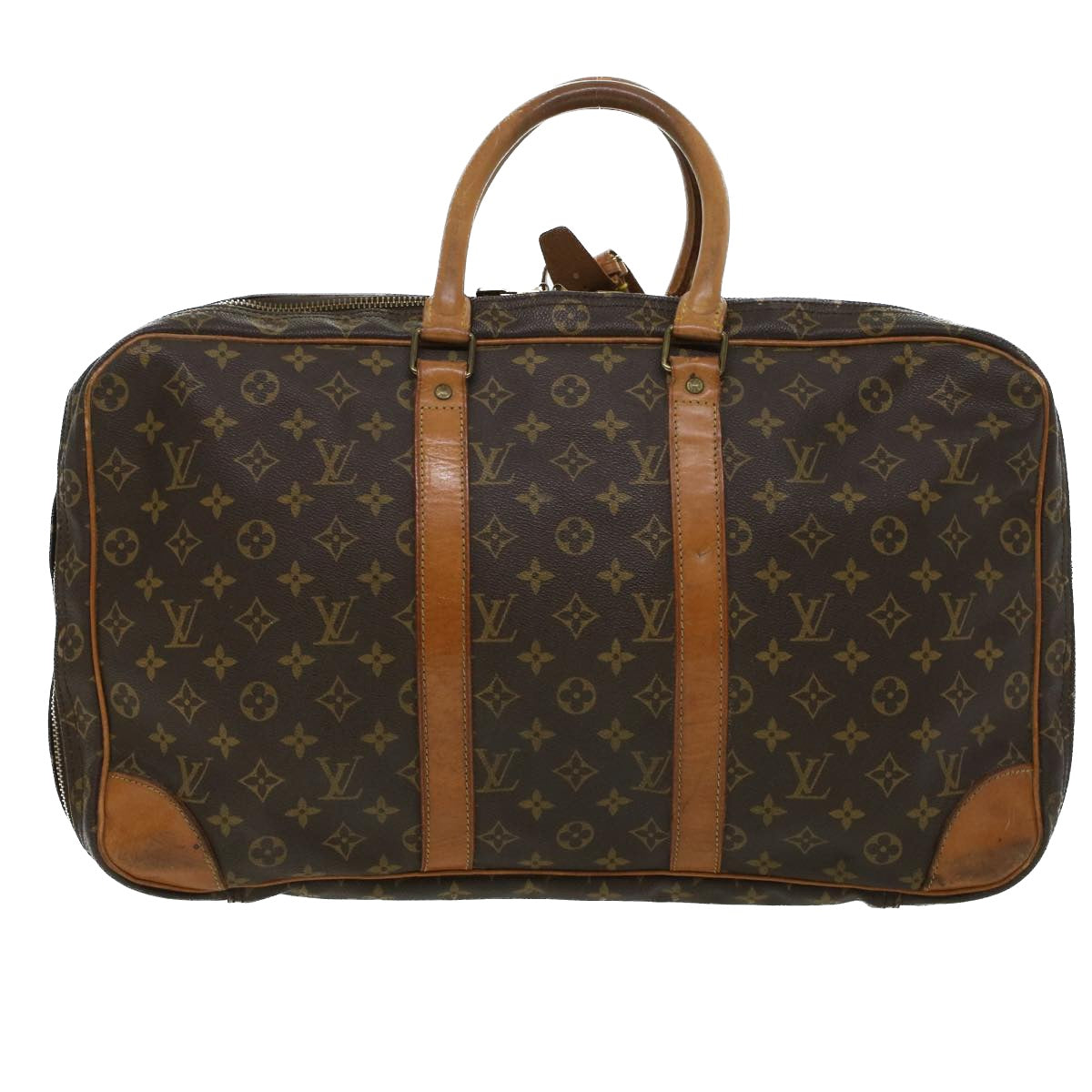 LOUIS VUITTON Monogram Sac Trois Posh 50 Boston Bag M41376 LV Auth fm2454