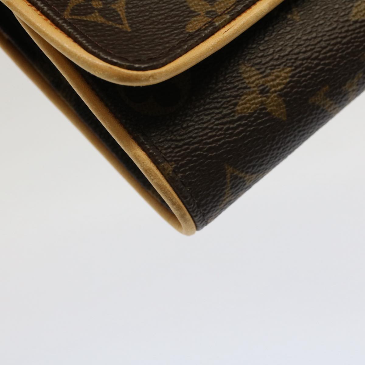 LOUIS VUITTON Monogram Pochette Twin PM Shoulder Bag M51854 LV Auth fm2700