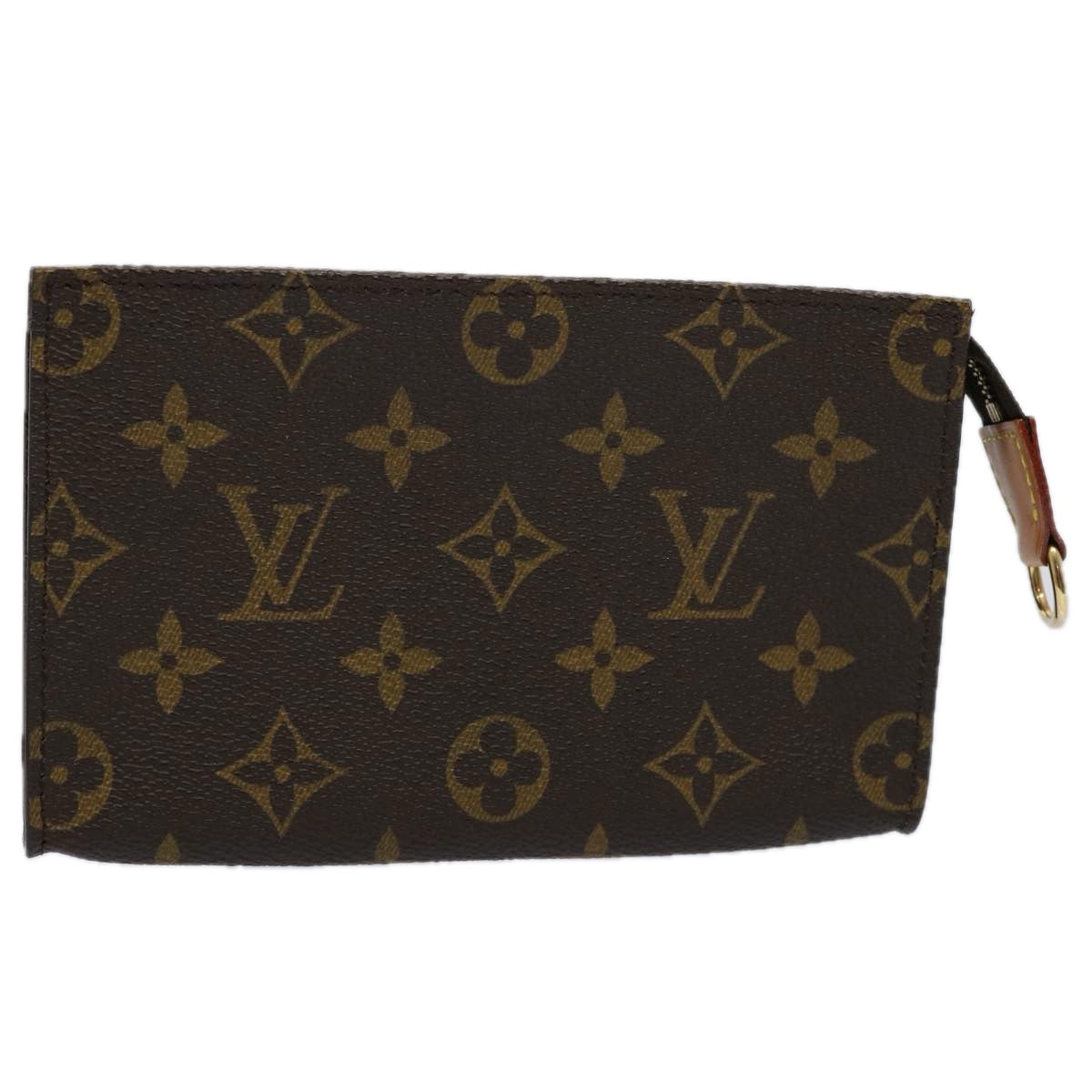 LOUIS VUITTON Monogram Bucket PM Accessory Pouch LV Auth fm2992