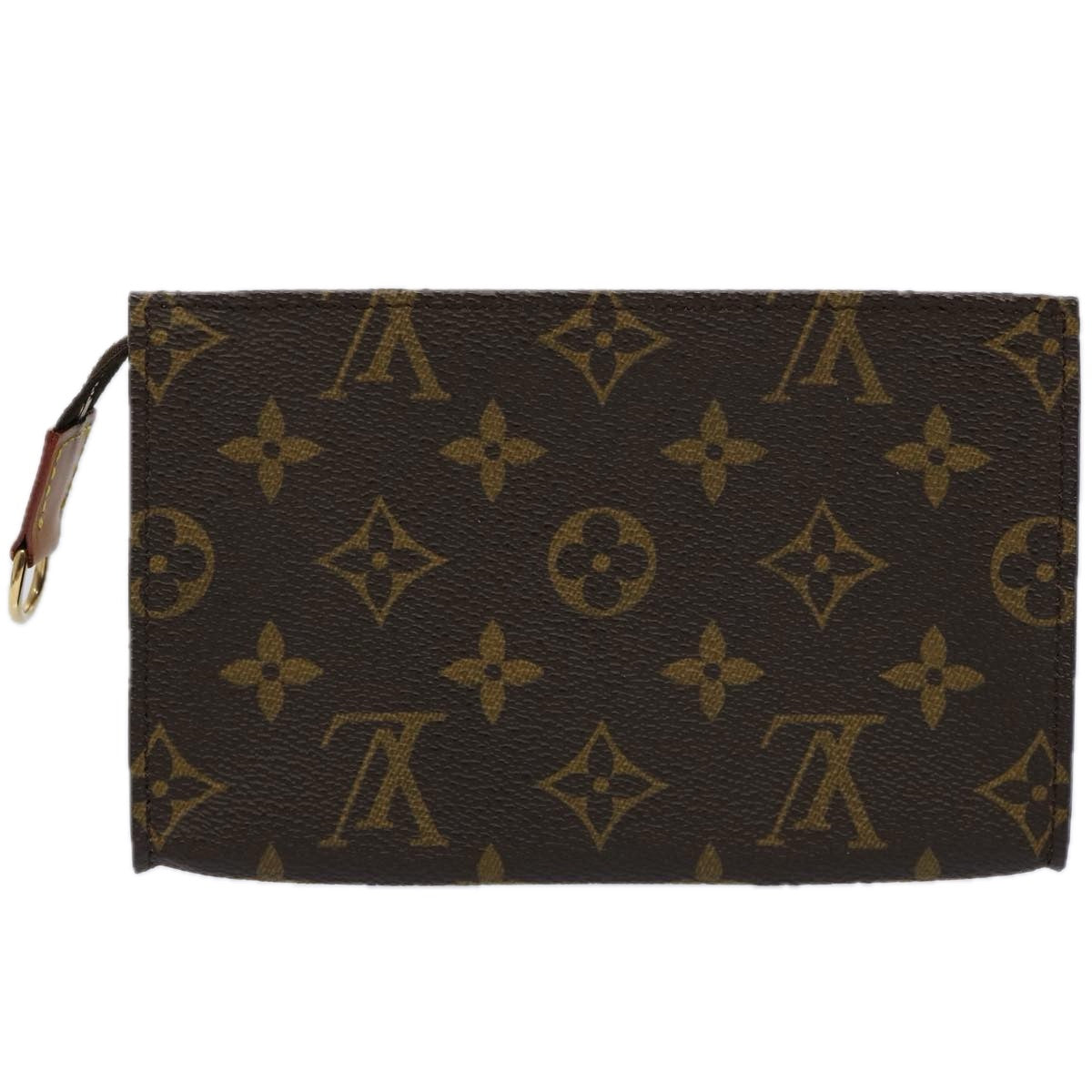 LOUIS VUITTON Monogram Bucket PM Accessory Pouch LV Auth fm2992