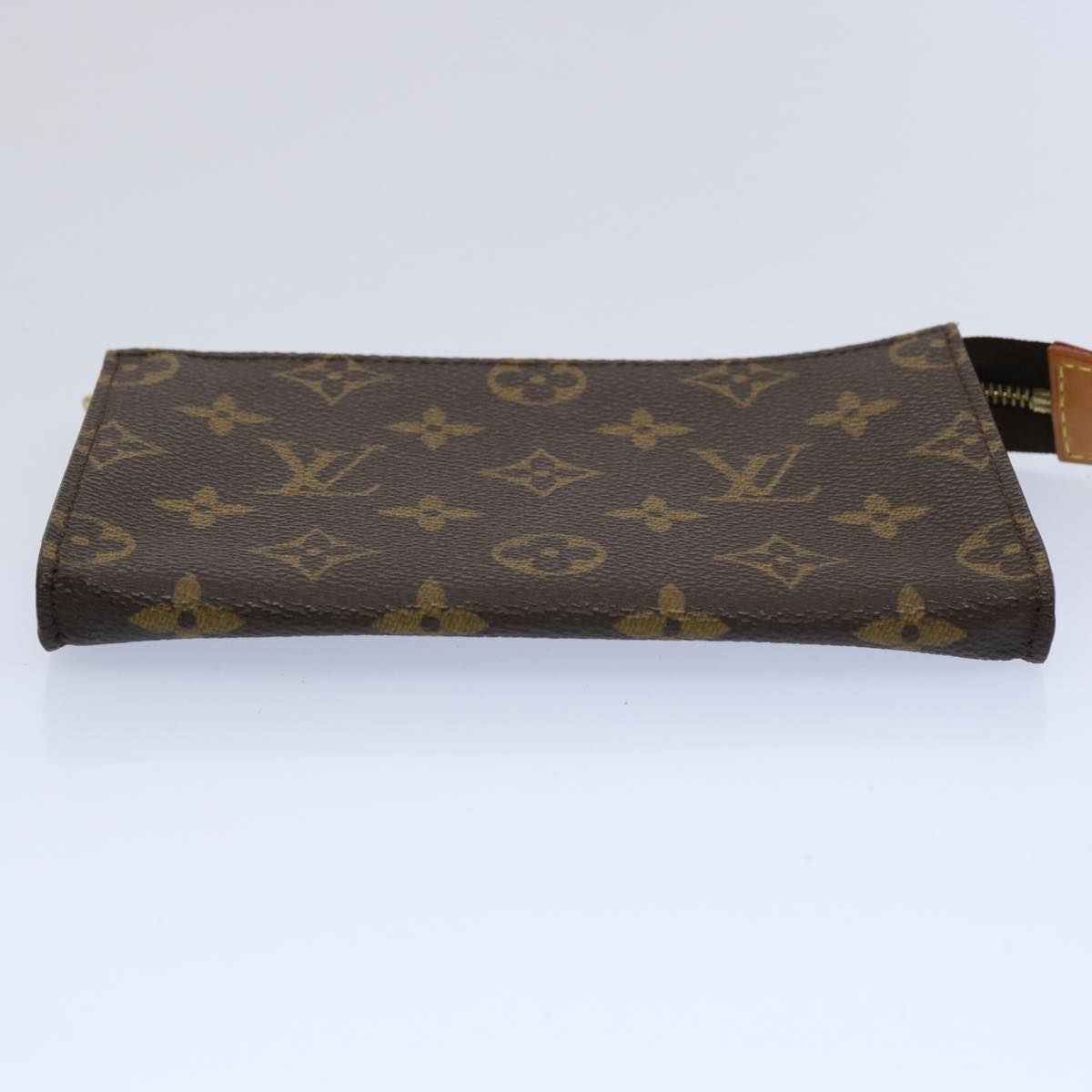 LOUIS VUITTON Monogram Bucket PM Accessory Pouch LV Auth fm2992