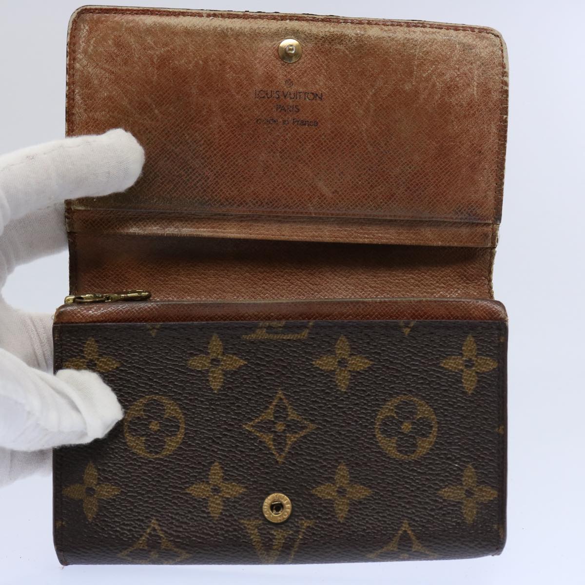 LOUIS VUITTON Monogram Wallet 5Set LV Auth fm3089