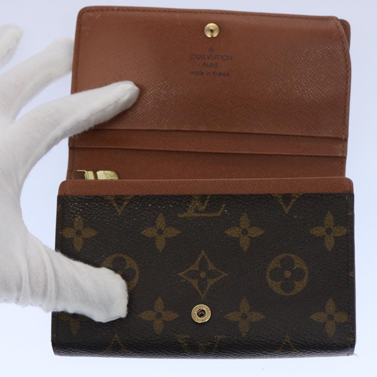 LOUIS VUITTON Monogram Wallet 5Set LV Auth fm3089