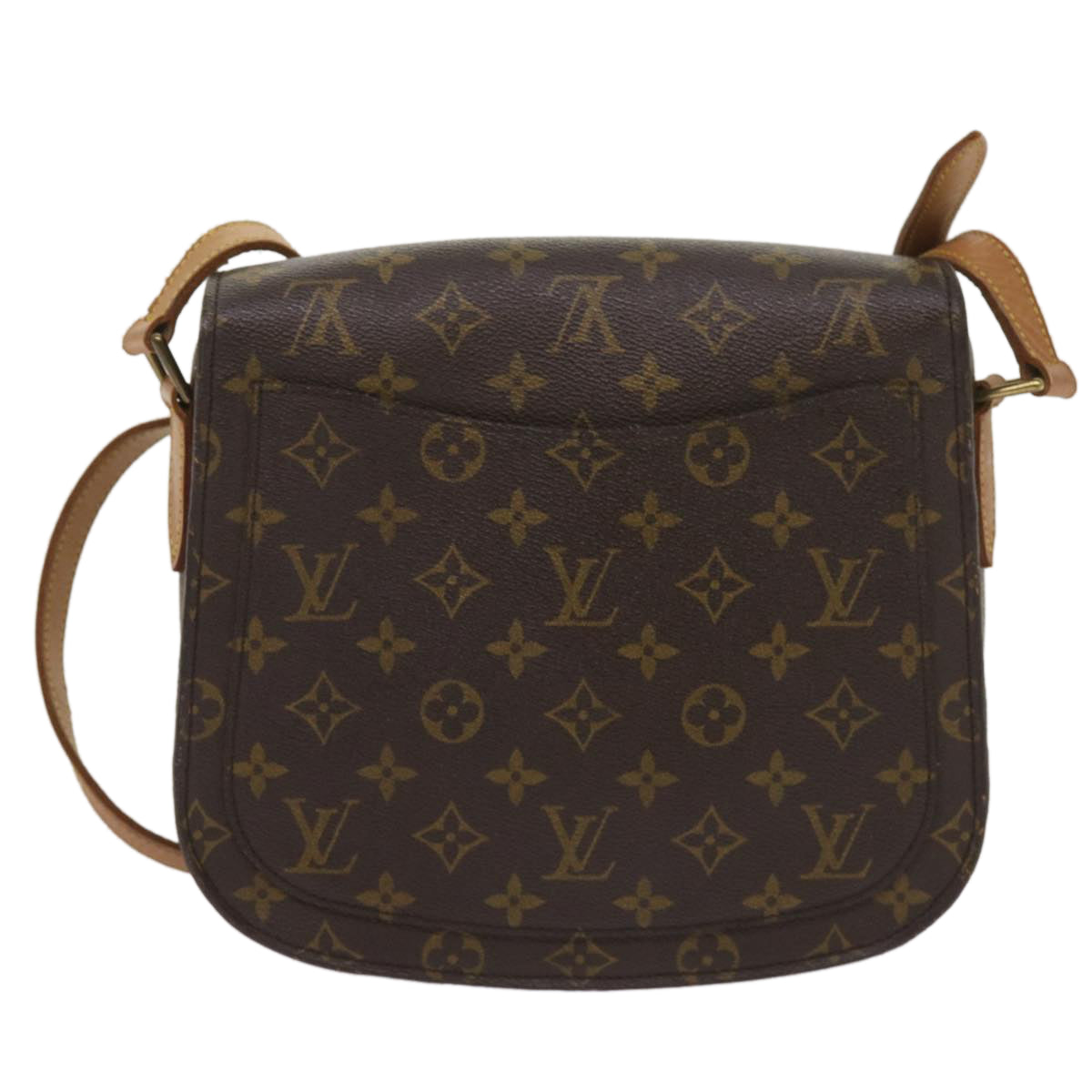 LOUIS VUITTON Monogram Saint Cloud GM Shoulder Bag M51242 LV Auth fm3161