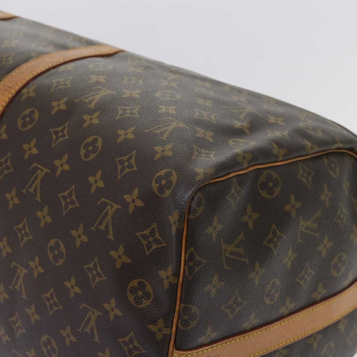 LOUIS VUITTON Monogram Keepall Bandouliere 60 Boston Bag M41412 LV Auth fm3165