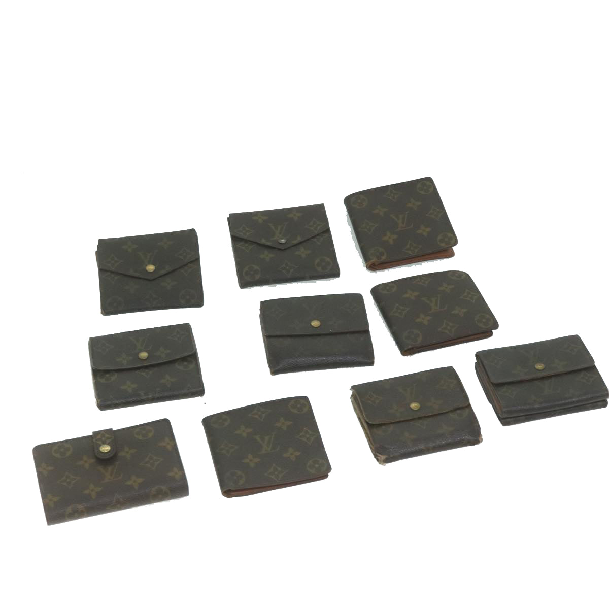 LOUIS VUITTON Monogram Wallet 10set LV Auth fm3182