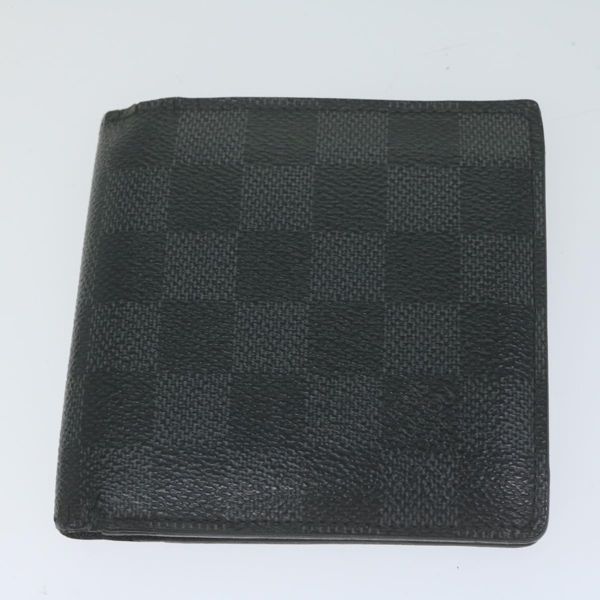 LOUIS VUITTON Damier Graphite Wallet 4Set LV Auth fm3189