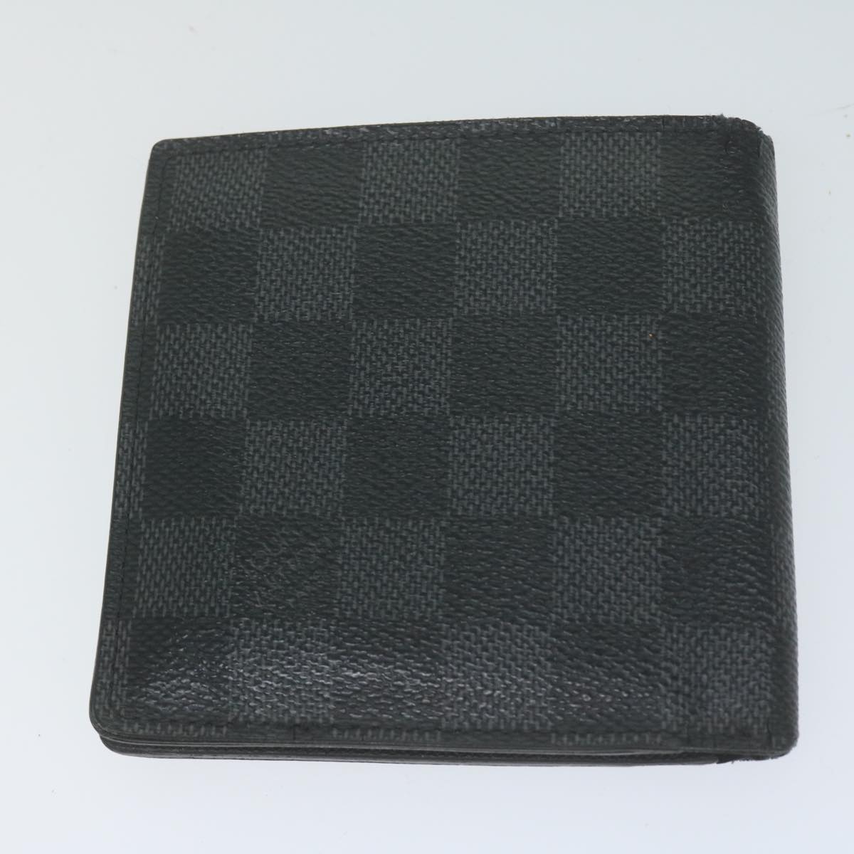 LOUIS VUITTON Damier Graphite Wallet 4Set LV Auth fm3189