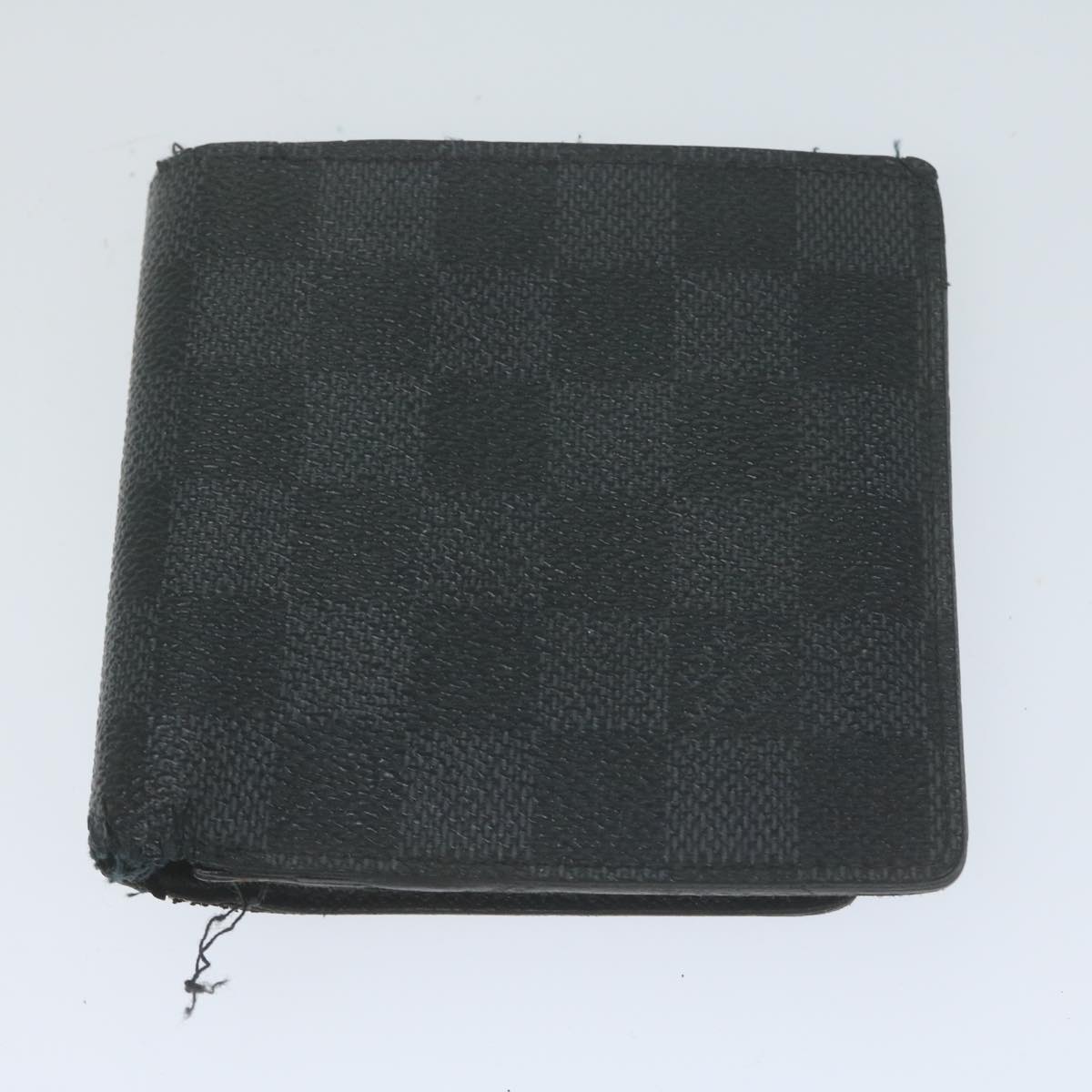 LOUIS VUITTON Damier Graphite Wallet 4Set LV Auth fm3189