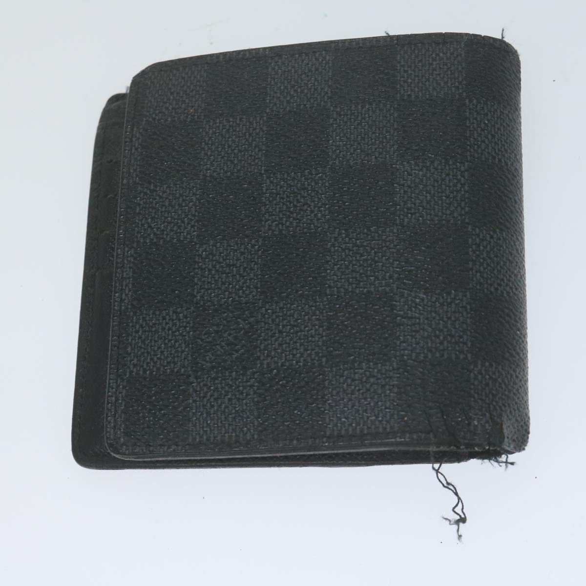 LOUIS VUITTON Damier Graphite Wallet 4Set LV Auth fm3189