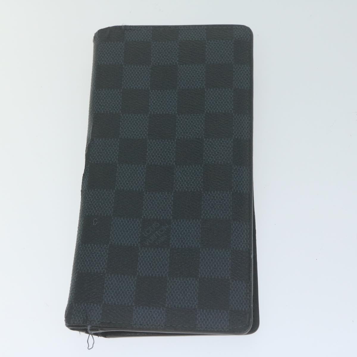 LOUIS VUITTON Damier Graphite Wallet 4Set LV Auth fm3189