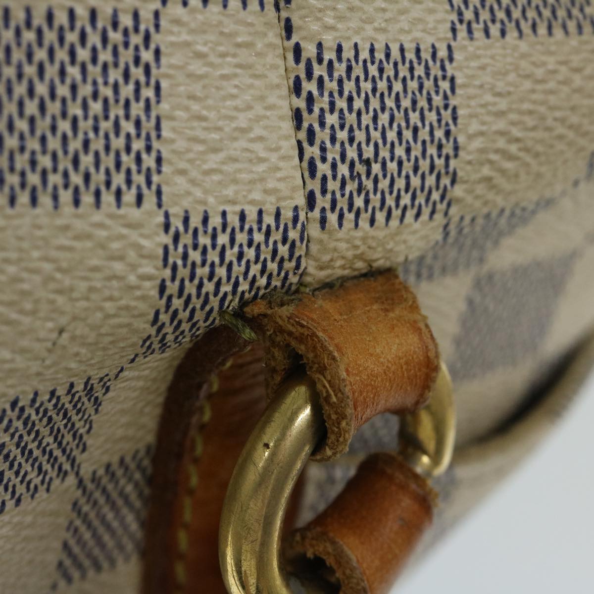 LOUIS VUITTON Damier Azur Totally MM Tote Bag N51262 LV Auth fm3223