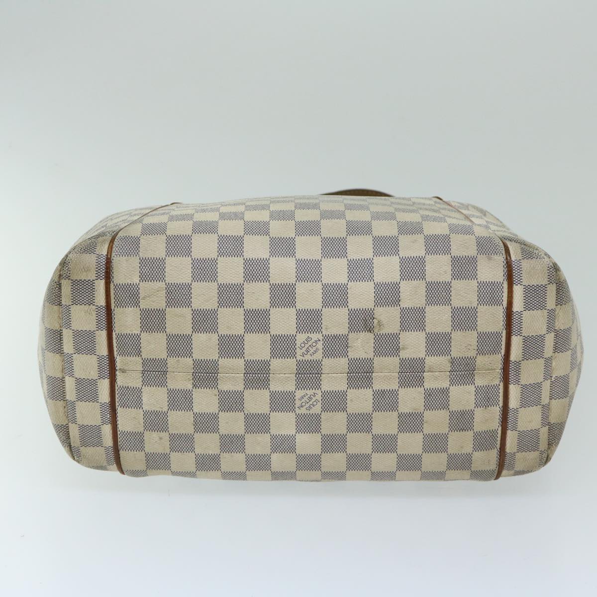 LOUIS VUITTON Damier Azur Totally MM Tote Bag N51262 LV Auth fm3223