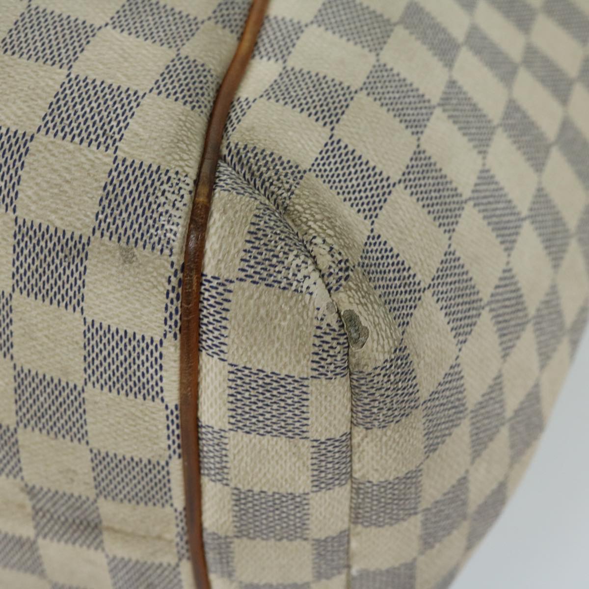 LOUIS VUITTON Damier Azur Totally MM Tote Bag N51262 LV Auth fm3223