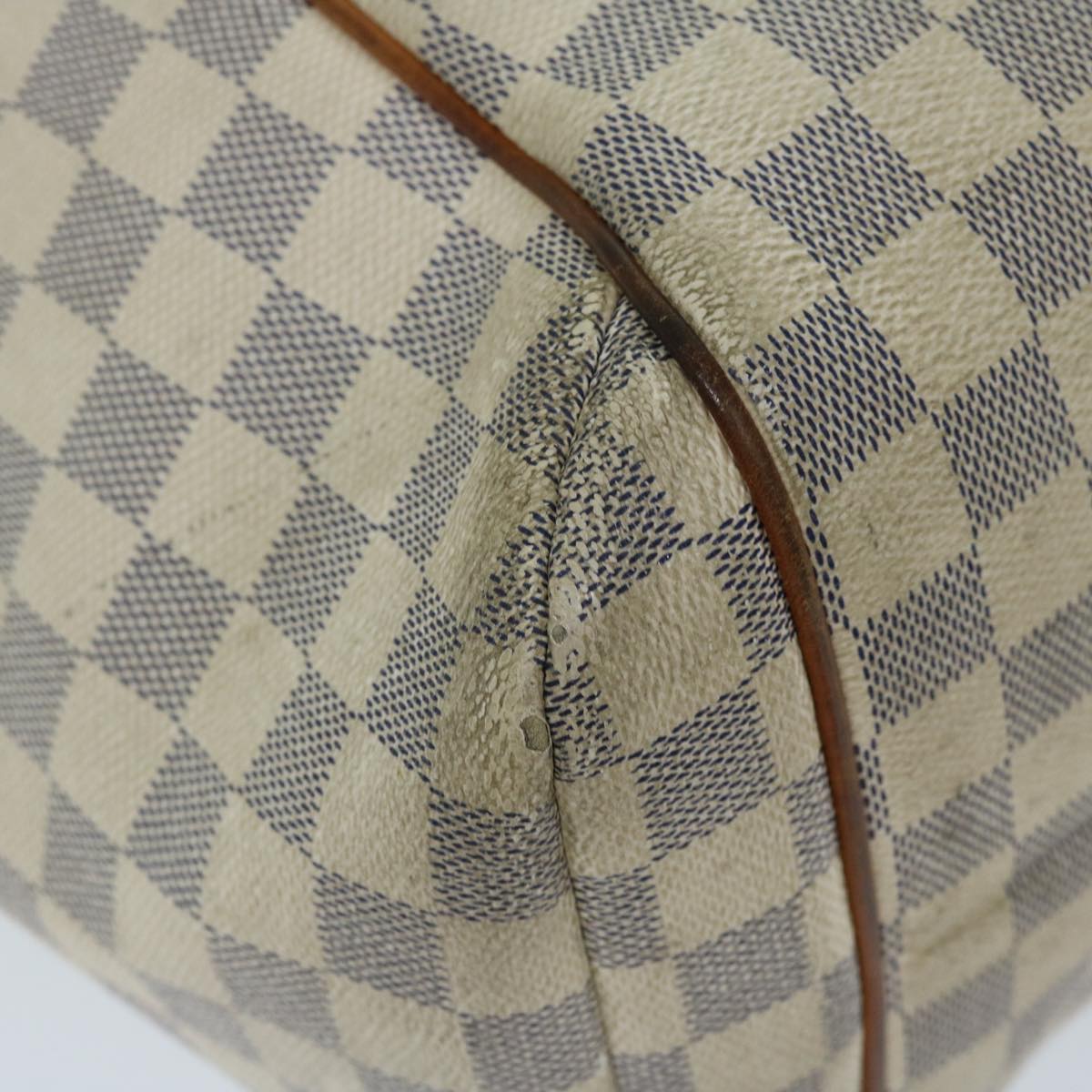 LOUIS VUITTON Damier Azur Totally MM Tote Bag N51262 LV Auth fm3223