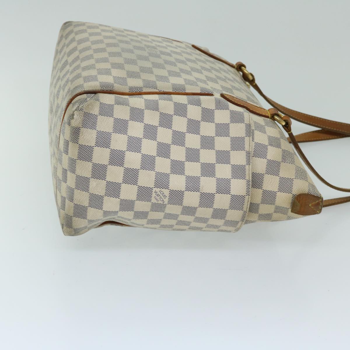 LOUIS VUITTON Damier Azur Totally MM Tote Bag N51262 LV Auth fm3223