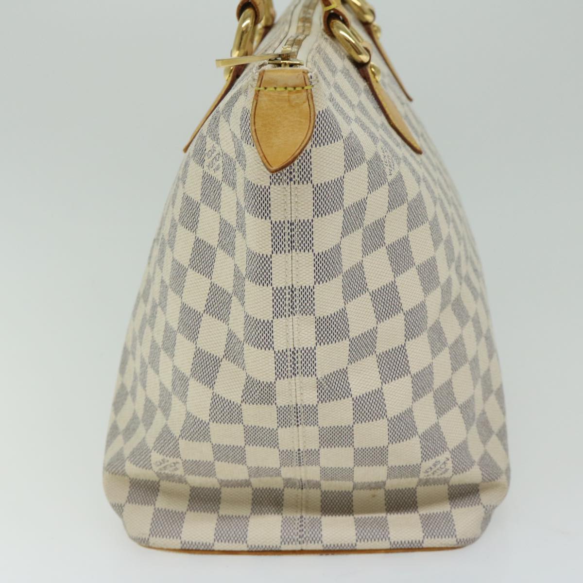 LOUIS VUITTON Damier Azur Saleya MM Tote Bag N51185 LV Auth fm3224