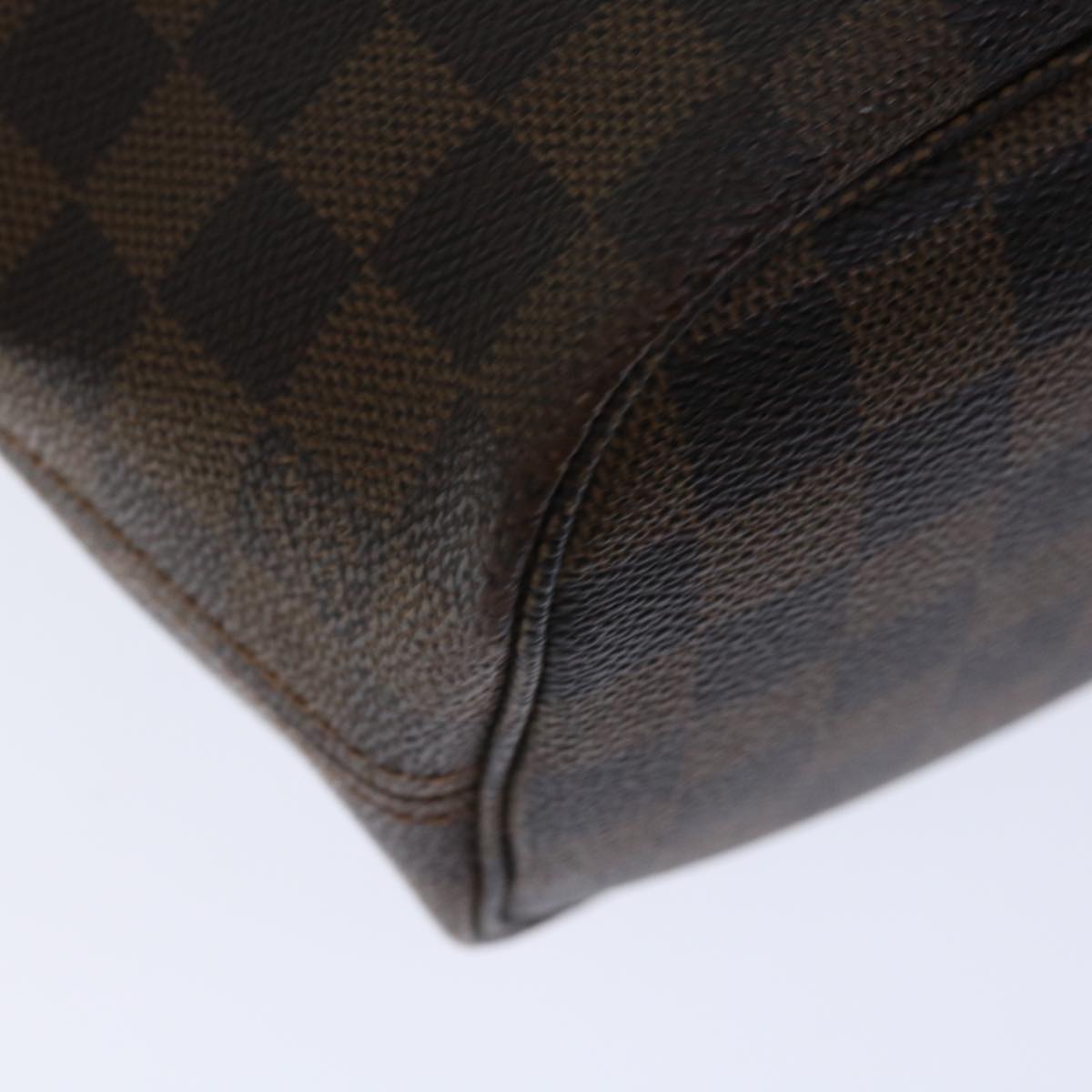 LOUIS VUITTON Damier Ebene Neverfull PM Tote Bag N51109 LV Auth fm3226