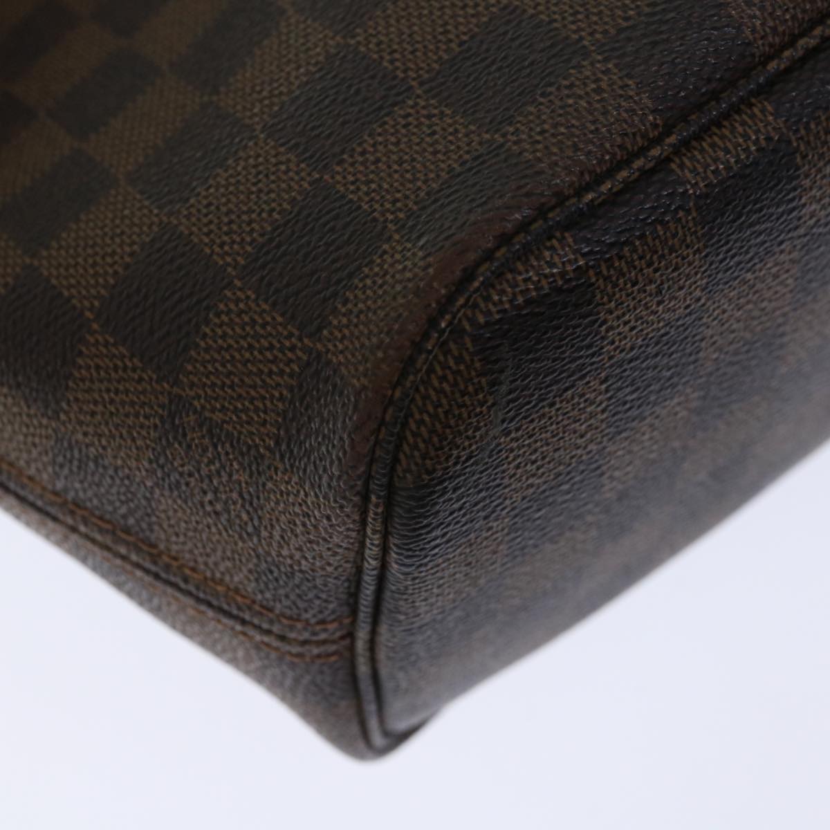 LOUIS VUITTON Damier Ebene Neverfull PM Tote Bag N51109 LV Auth fm3226