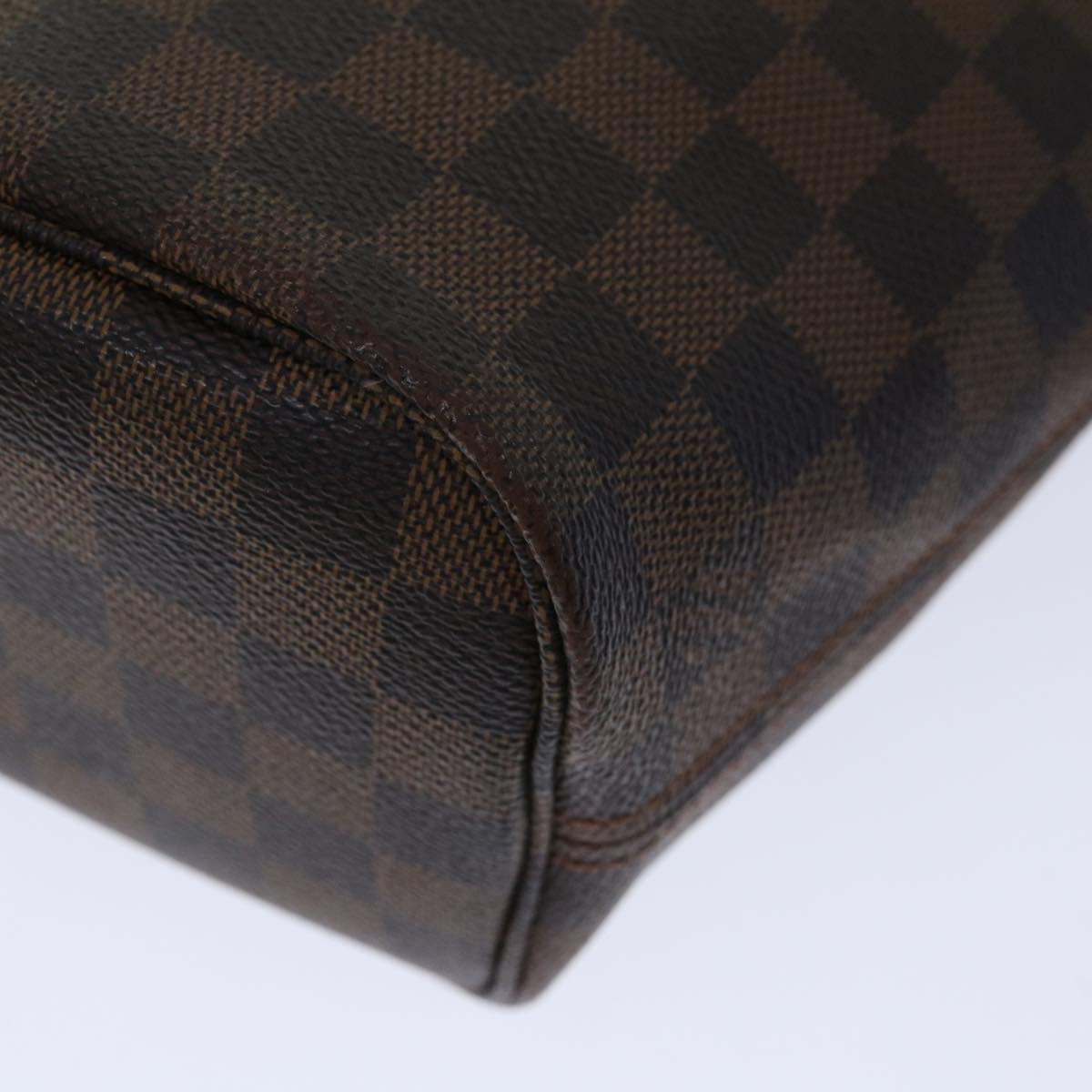 LOUIS VUITTON Damier Ebene Neverfull PM Tote Bag N51109 LV Auth fm3226