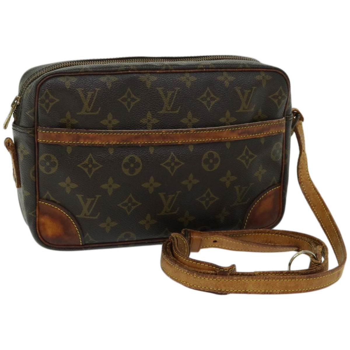 LOUIS VUITTON Monogram Trocadero 27 Shoulder Bag M51274 LV Auth fm3228