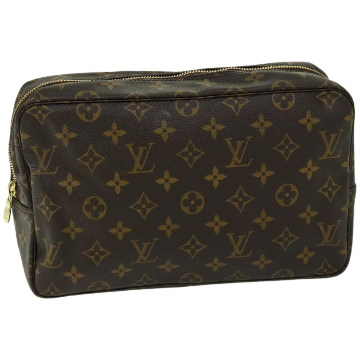 LOUIS VUITTON Monogram Trousse Toilette 28 Clutch Bag M47522 LV Auth fm3230