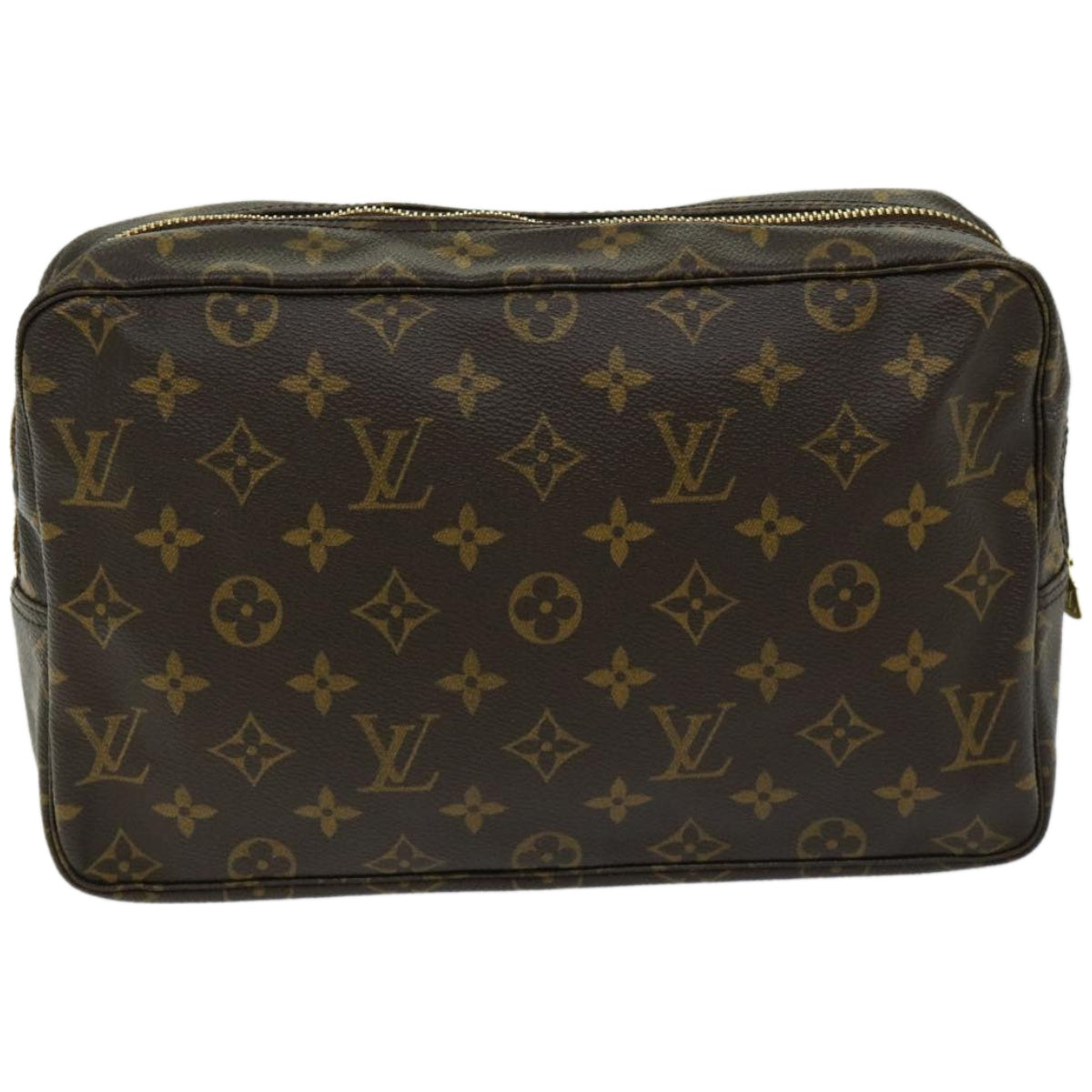 LOUIS VUITTON Monogram Trousse Toilette 28 Clutch Bag M47522 LV Auth fm3230