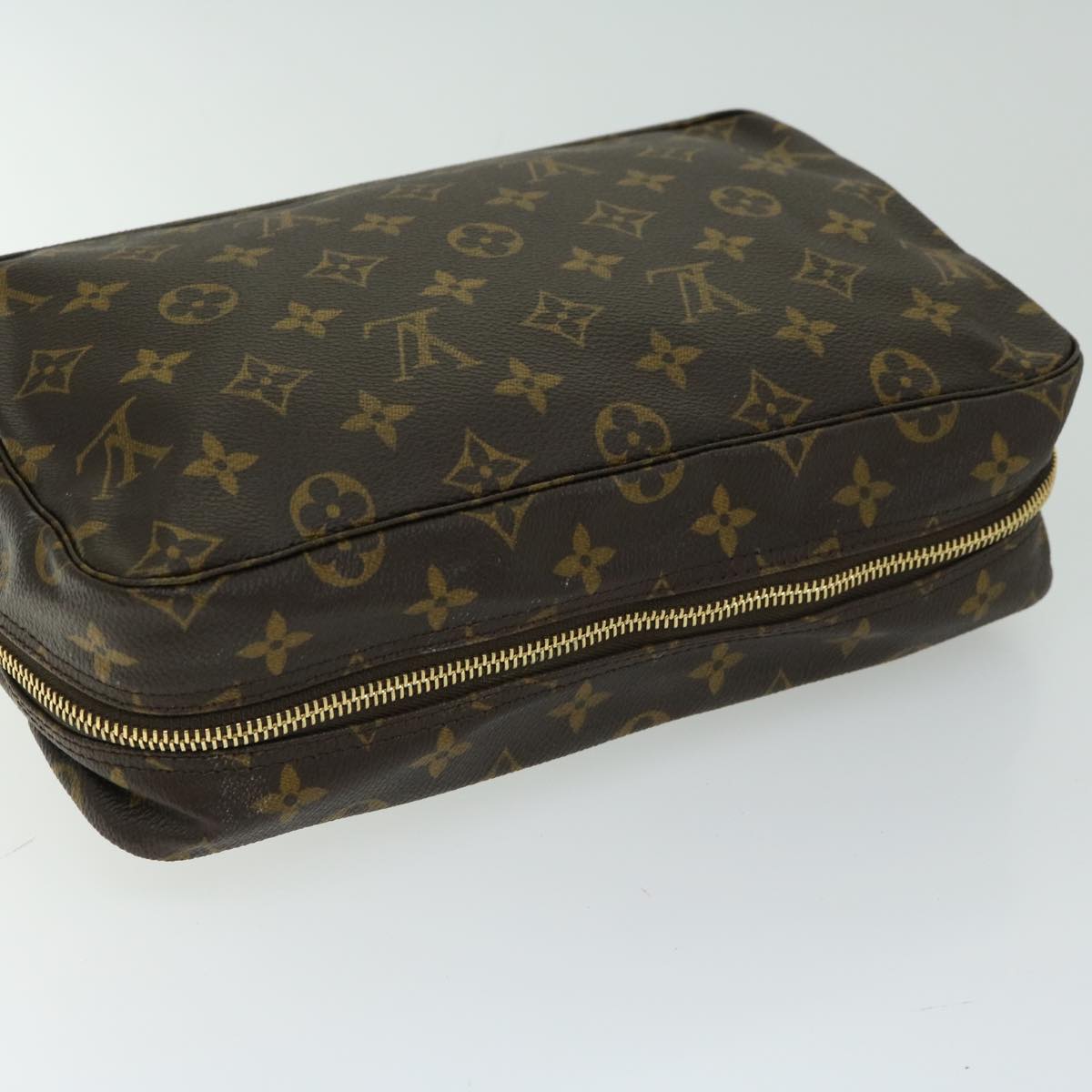 LOUIS VUITTON Monogram Trousse Toilette 28 Clutch Bag M47522 LV Auth fm3230