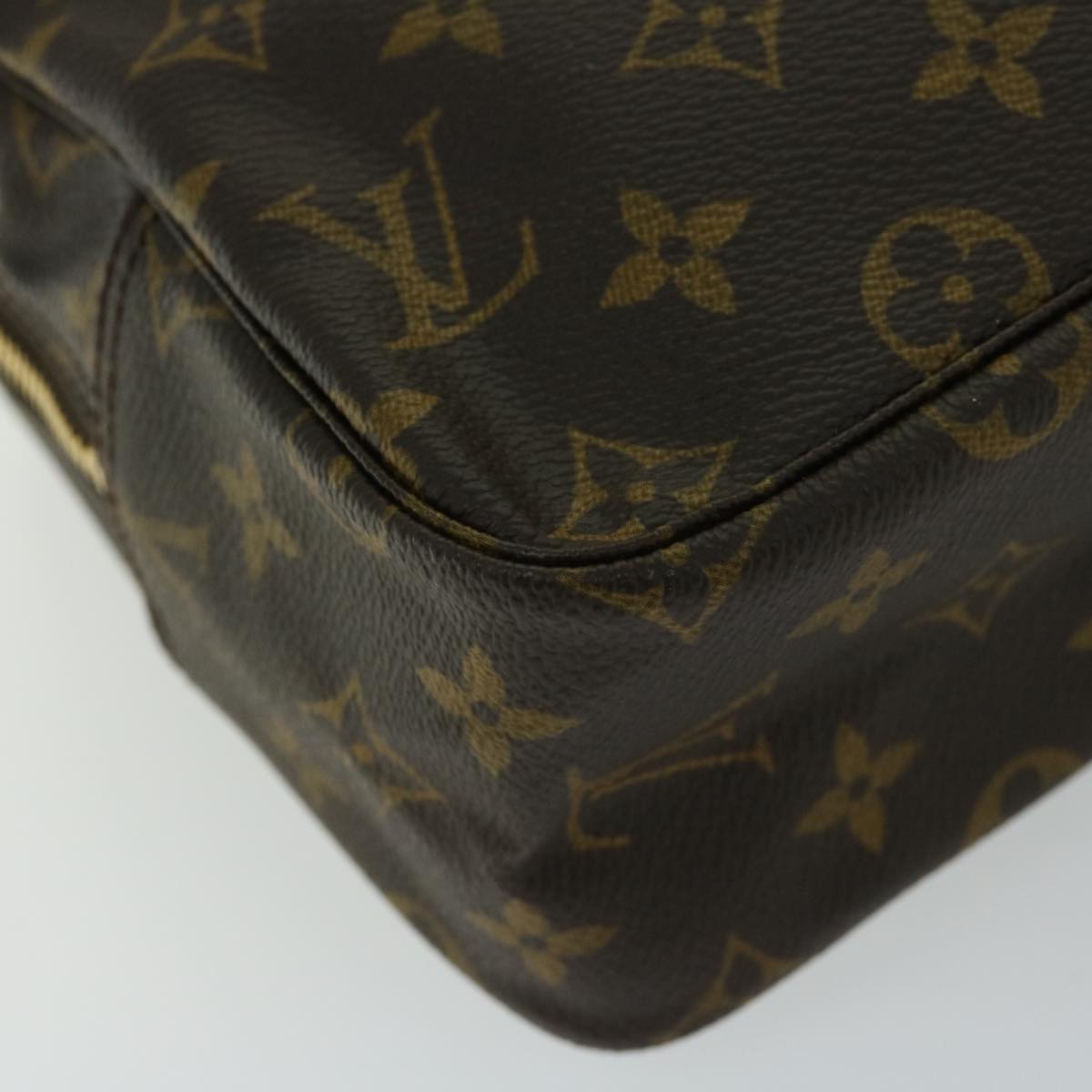 LOUIS VUITTON Monogram Trousse Toilette 28 Clutch Bag M47522 LV Auth fm3230