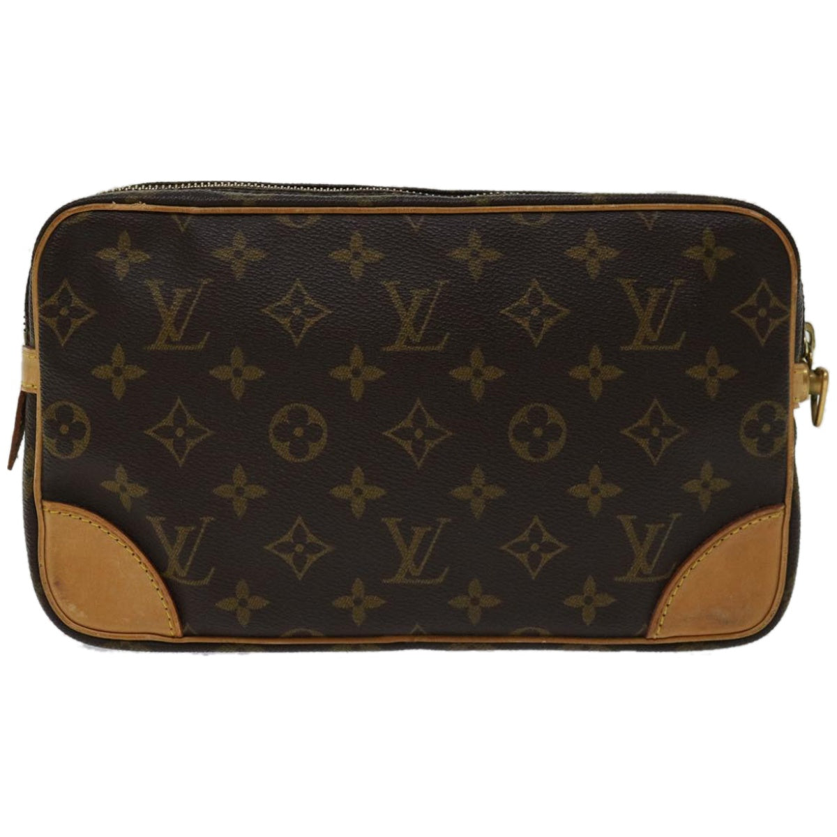 LOUIS VUITTON Monogram Marly Dragonne GM Clutch Bag M51825 LV Auth fm3231