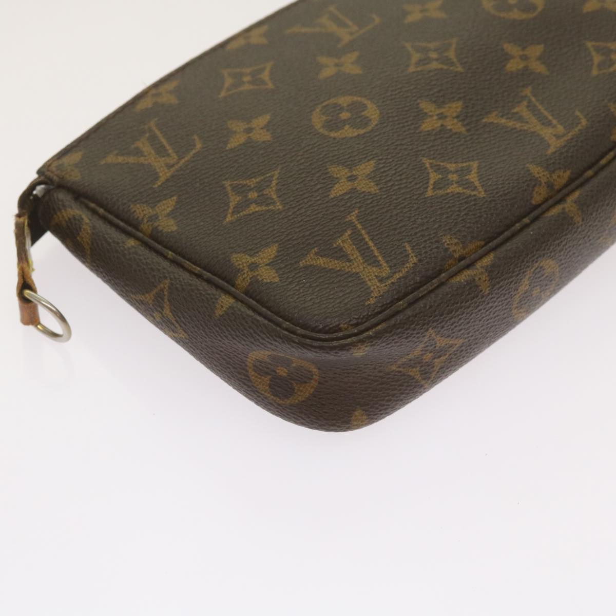 LOUIS VUITTON Monogram Pochette Accessoires Pouch M51980 LV Auth fm3237