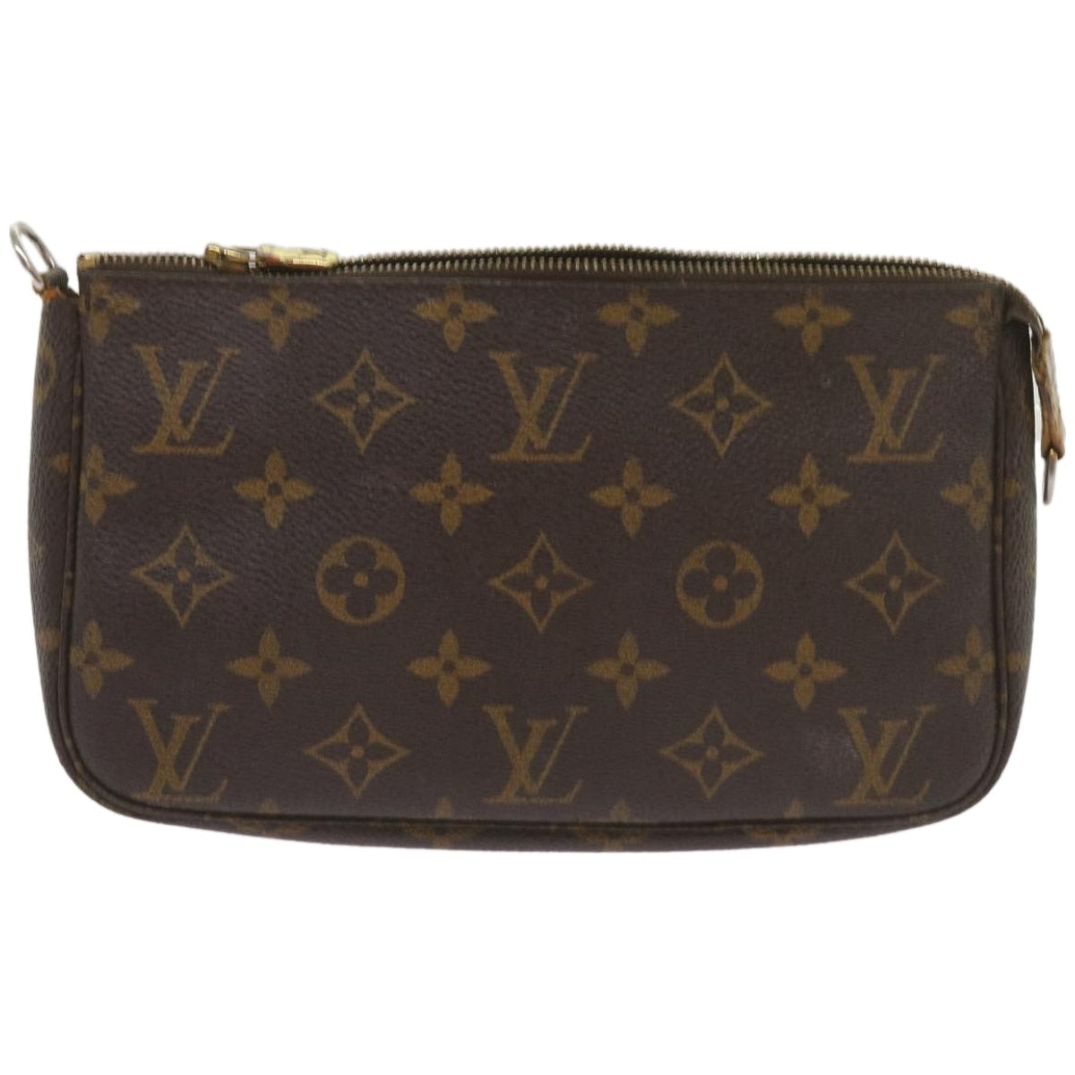 LOUIS VUITTON Monogram Pochette Accessoires Pouch M51980 LV Auth fm3237