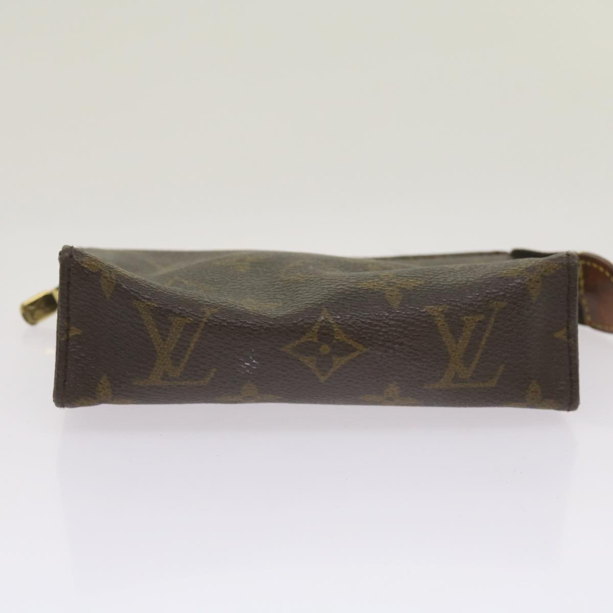 LOUIS VUITTON Monogram Poche Toilette 15 Pouch M47546 LV Auth fm3240