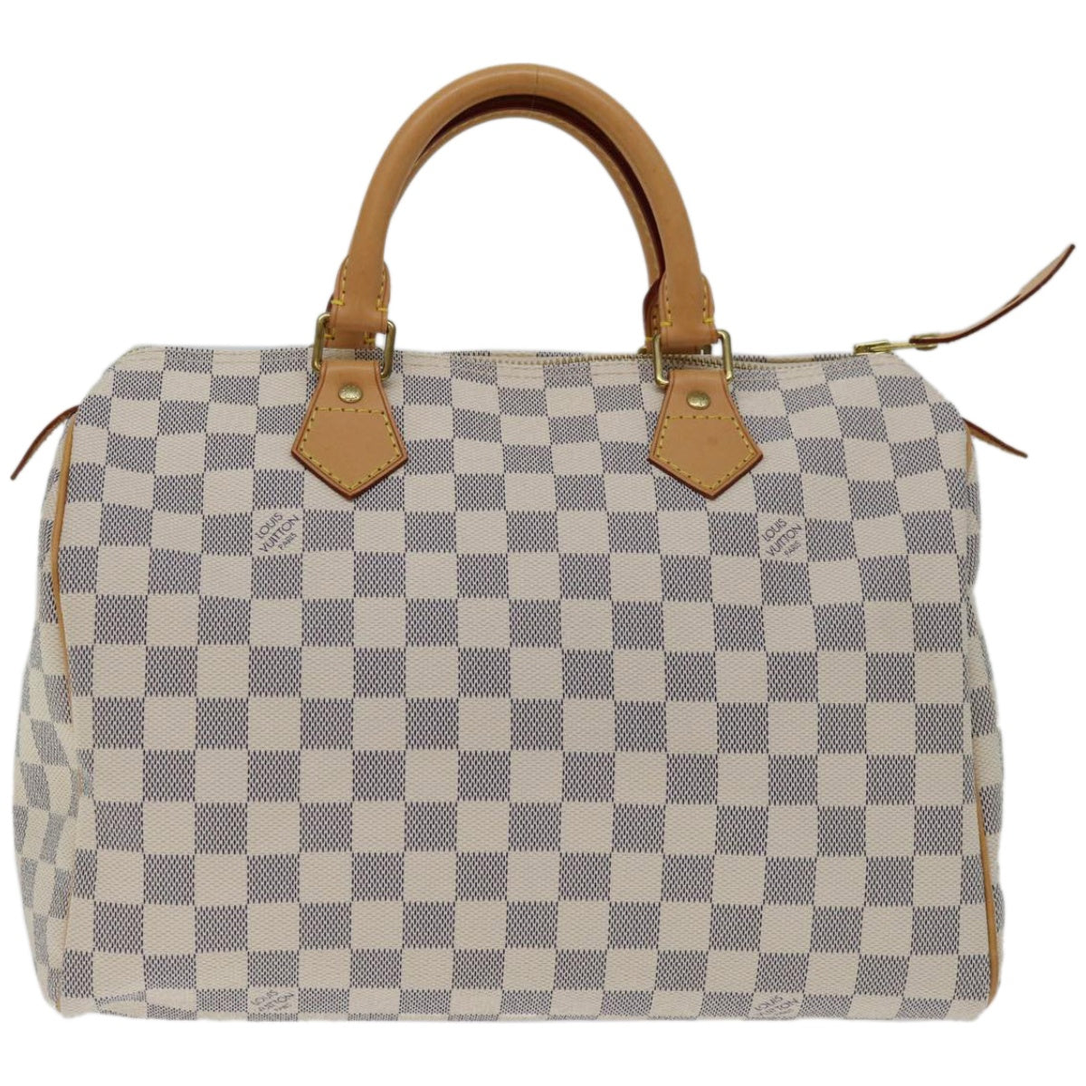 LOUIS VUITTON Damier Azur Speedy 30 Hand Bag N41533 LV Auth fm3254A