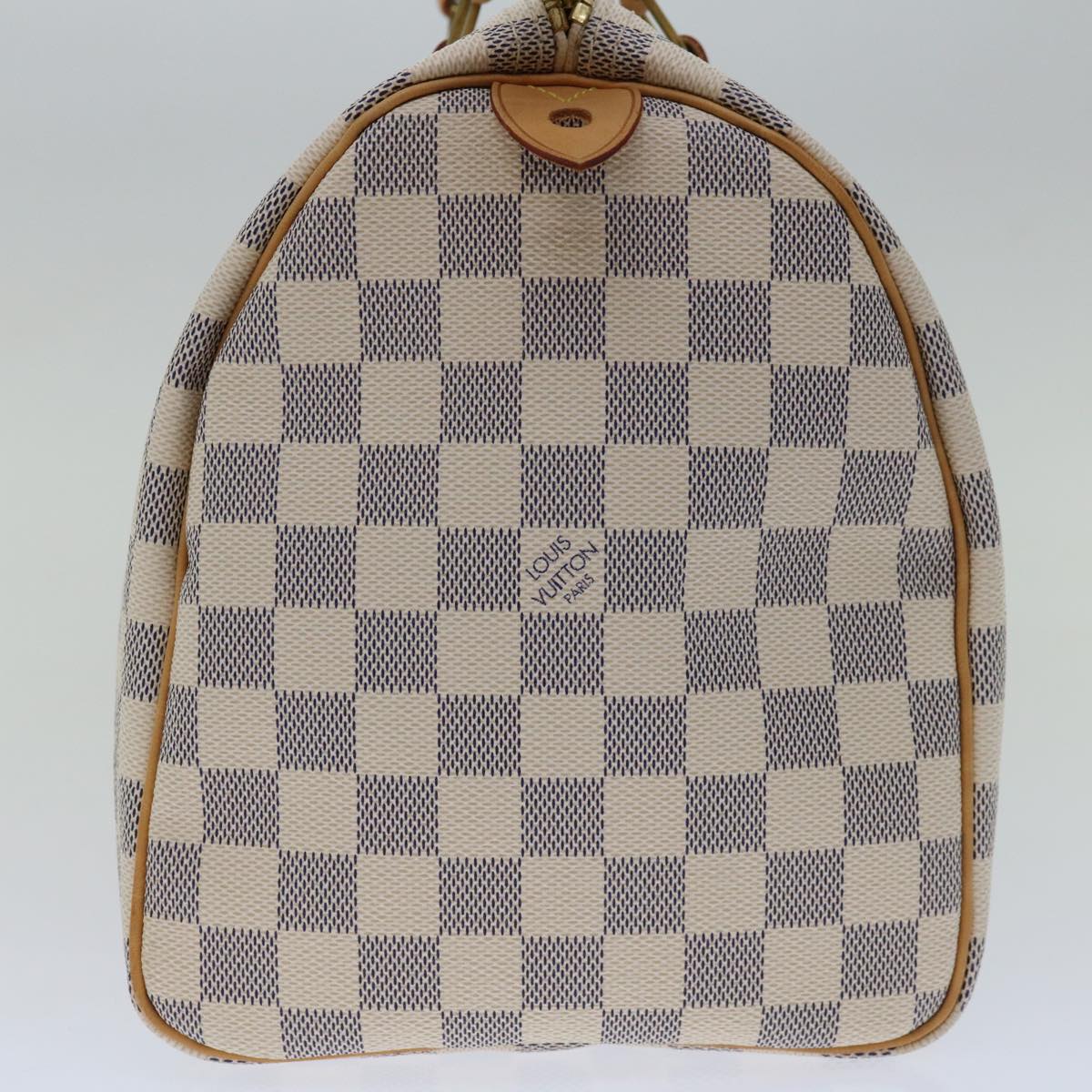 LOUIS VUITTON Damier Azur Speedy 30 Hand Bag N41533 LV Auth fm3254A