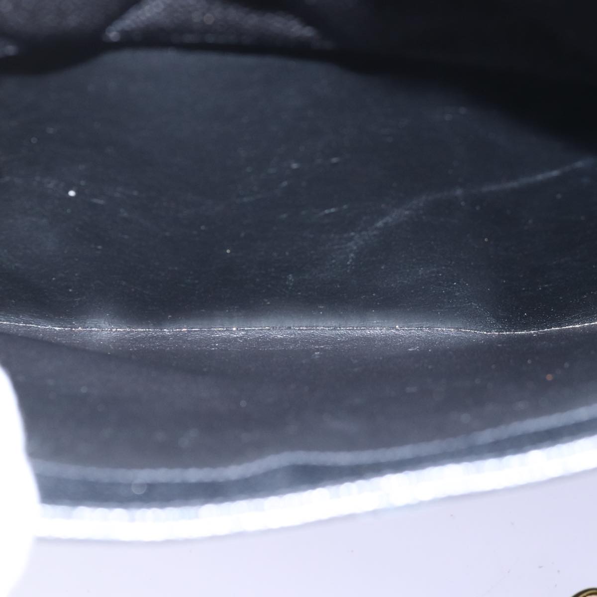 CHANEL Big Matelasse Chain Shoulder Bag Calf Skin Black CC Auth fm3373AV