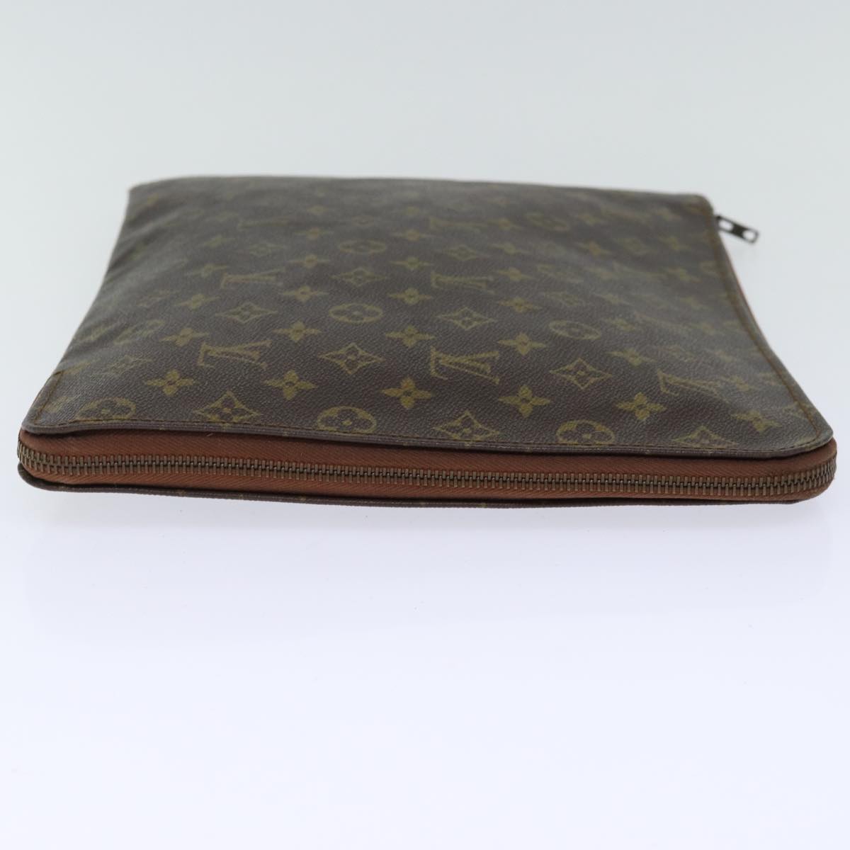 LOUIS VUITTON Monogram Poche Document Briefcase Vintage M53400 LV Auth fm3397