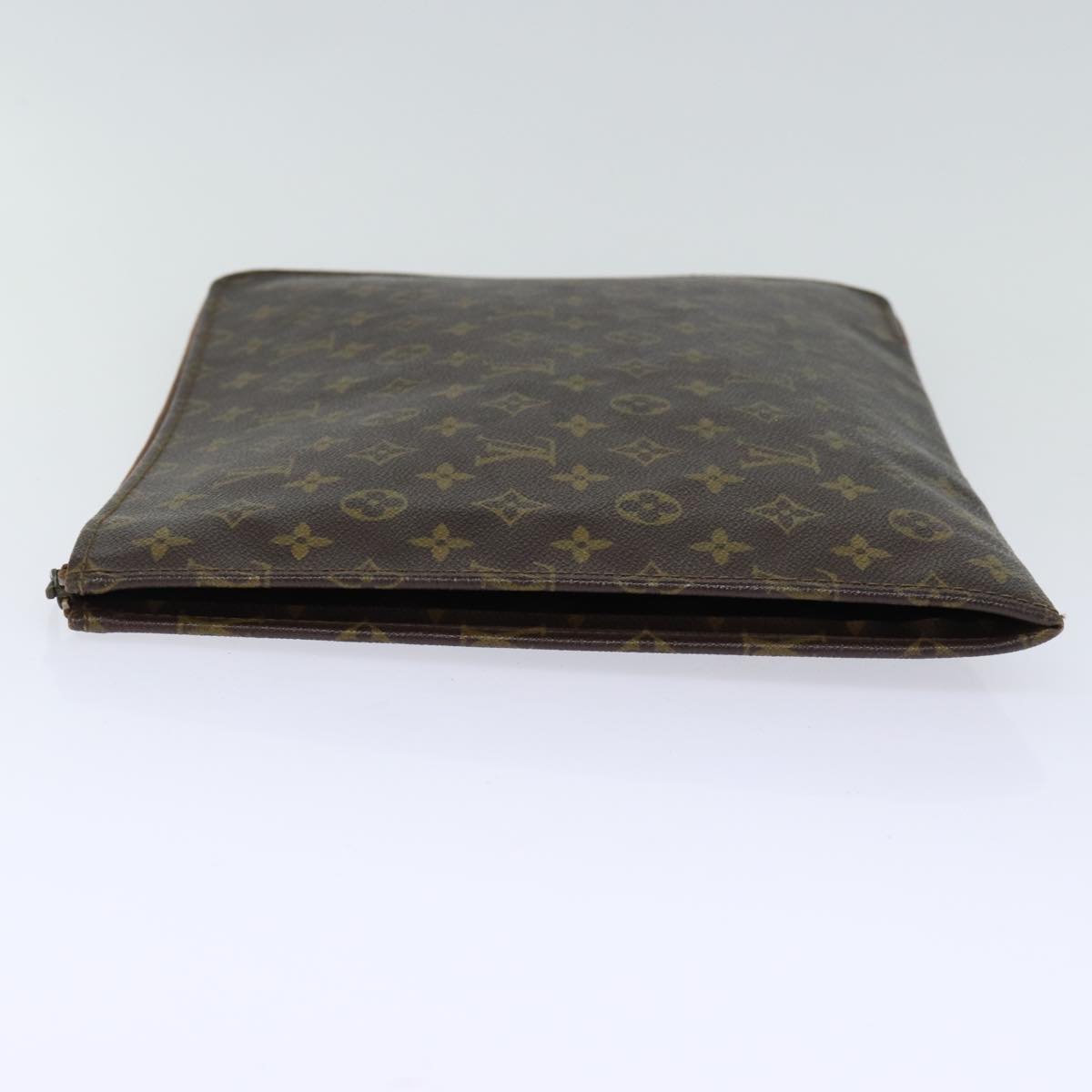 LOUIS VUITTON Monogram Poche Document Briefcase Vintage M53400 LV Auth fm3397