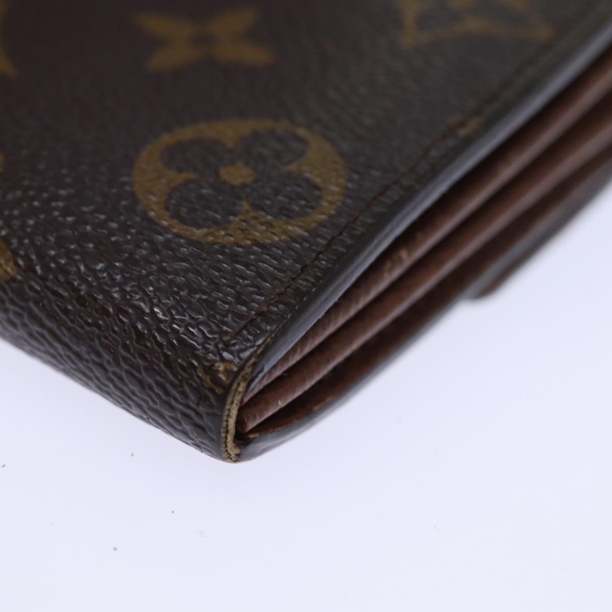 LOUIS VUITTON Monogram Portefeuille Sarah Long Wallet M60531 LV Auth fm3445