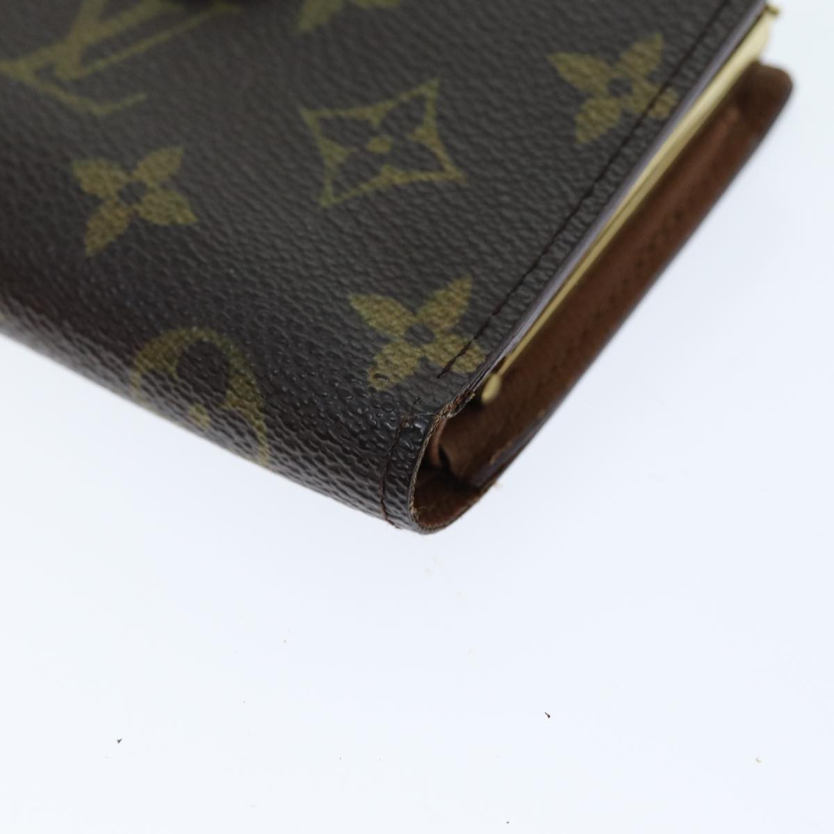 LOUIS VUITTON Monogram Portefeuille Viennois Bifold Wallet M61674 LV Auth fm3446