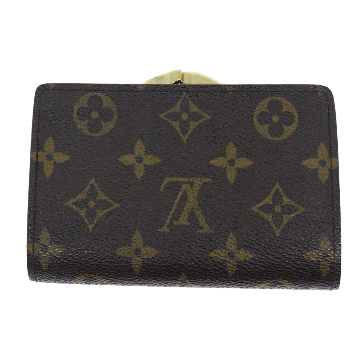 LOUIS VUITTON Monogram Portefeuille Viennois Bifold Wallet M61674 LV Auth fm3446