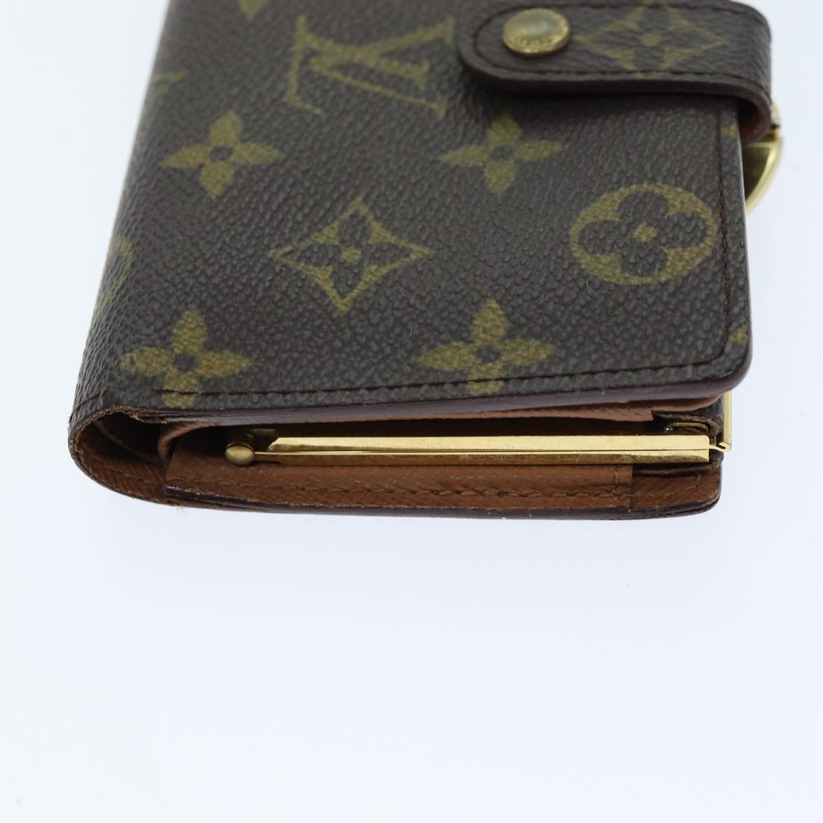 LOUIS VUITTON Monogram Portefeuille Viennois Bifold Wallet M61674 LV Auth fm3446