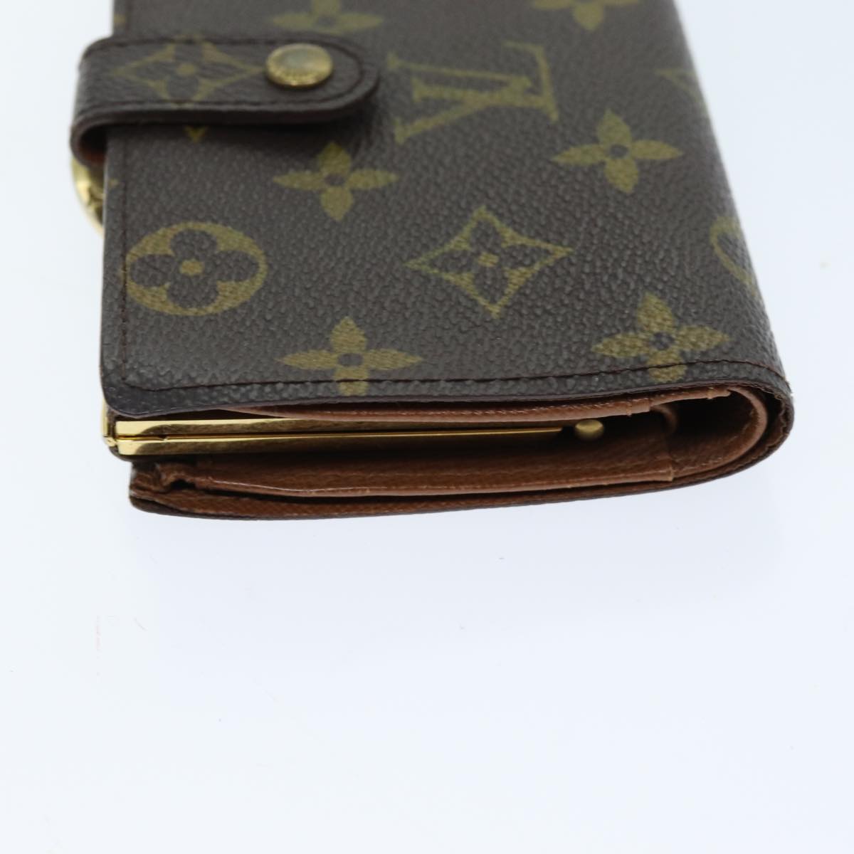 LOUIS VUITTON Monogram Portefeuille Viennois Bifold Wallet M61674 LV Auth fm3446