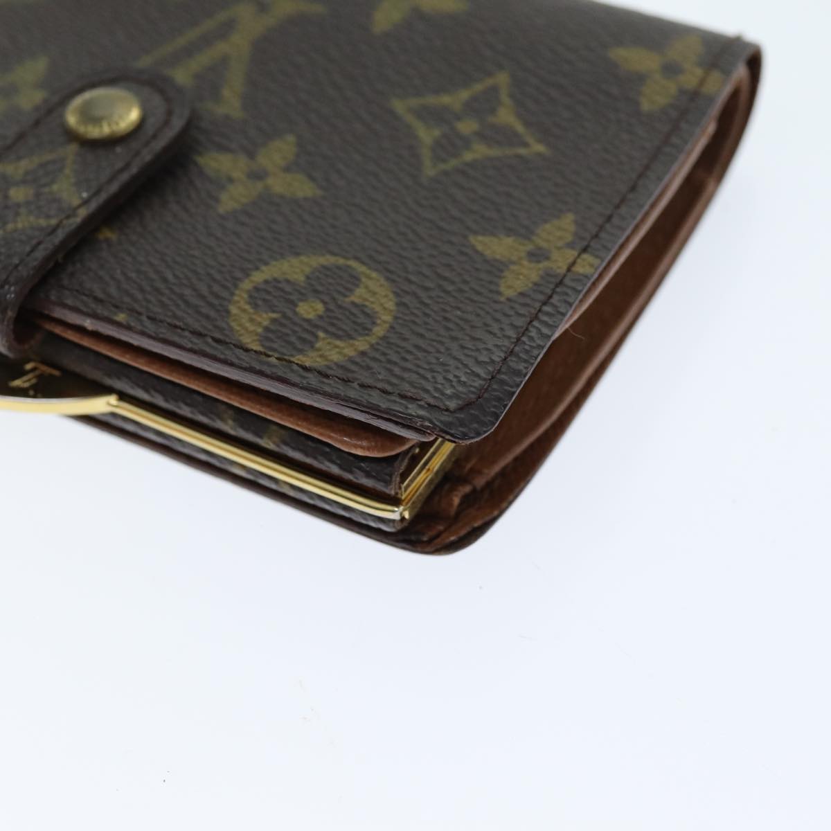 LOUIS VUITTON Monogram Portefeuille Viennois Bifold Wallet M61674 LV Auth fm3446