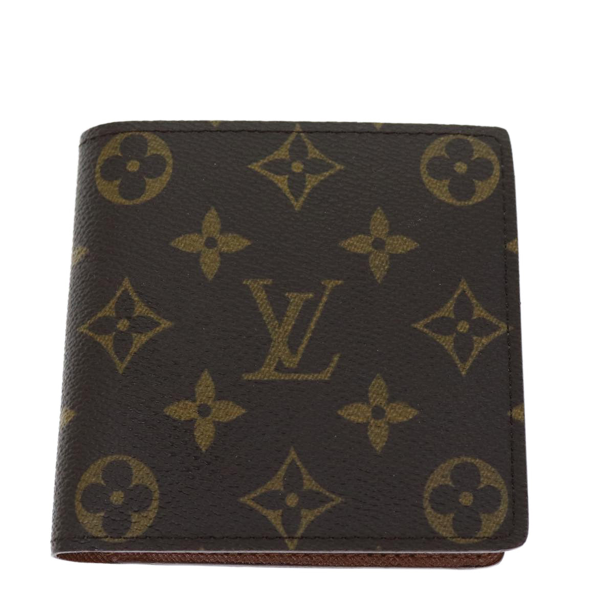 LOUIS VUITTON Monogram Portefeuille Marco Bifold Wallet M61675 LV Auth fm3447