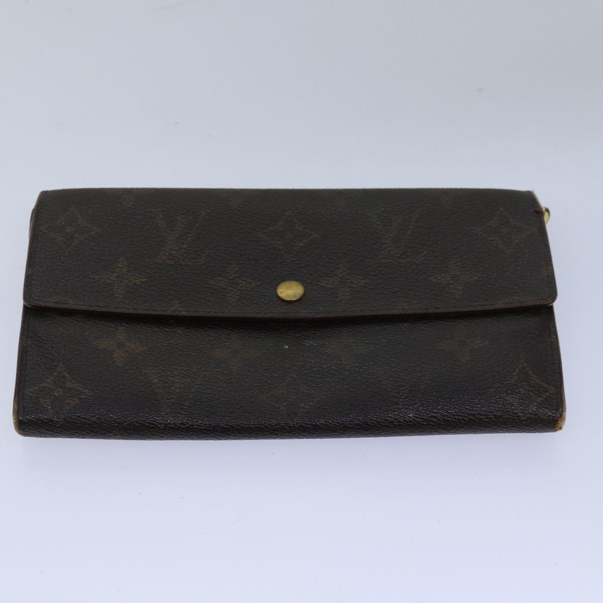 LOUIS VUITTON Monogram Long Wallet 4Set LV Auth fm3450