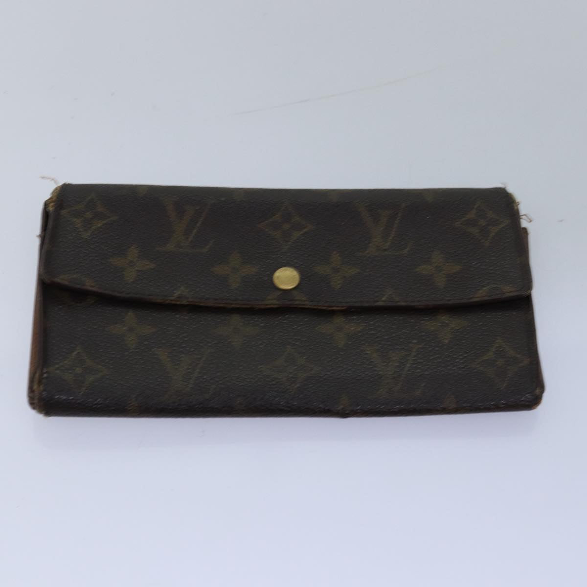 LOUIS VUITTON Monogram Long Wallet 4Set LV Auth fm3450