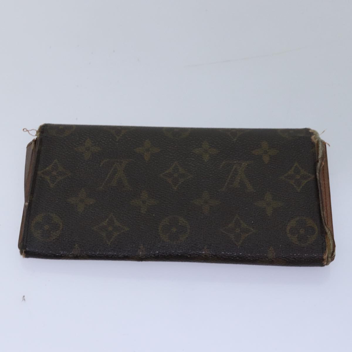 LOUIS VUITTON Monogram Long Wallet 4Set LV Auth fm3450